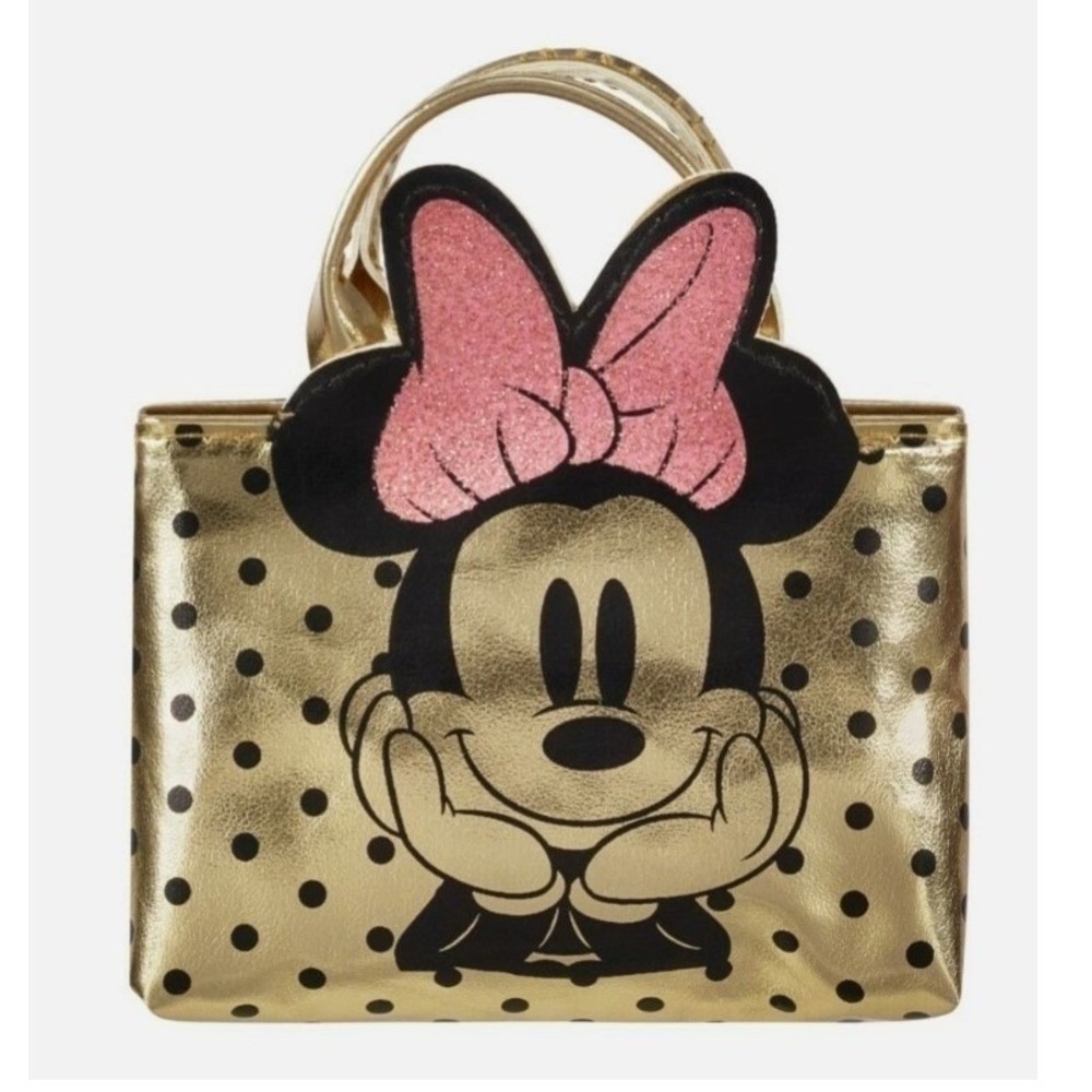 Shopkins Disney Real Littles Mini Handbags Minnie Mouse Gold 7 Surprises New